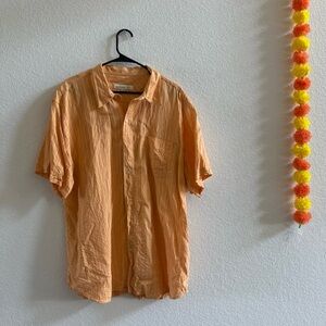 Joseph & Feiss Shirt Adult XXL 100% Silk Hawaiian Mens Short Sleeve Shirt